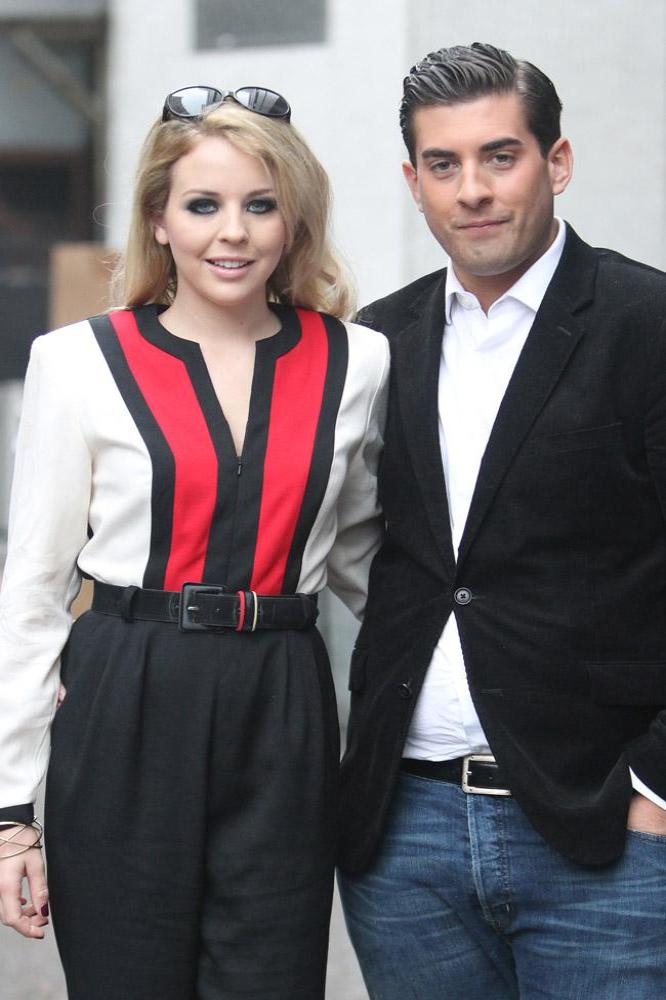 Lydia Bright and James Argent