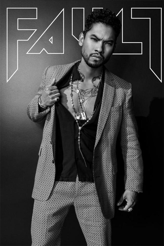 Miguel on FAULT magazine cover