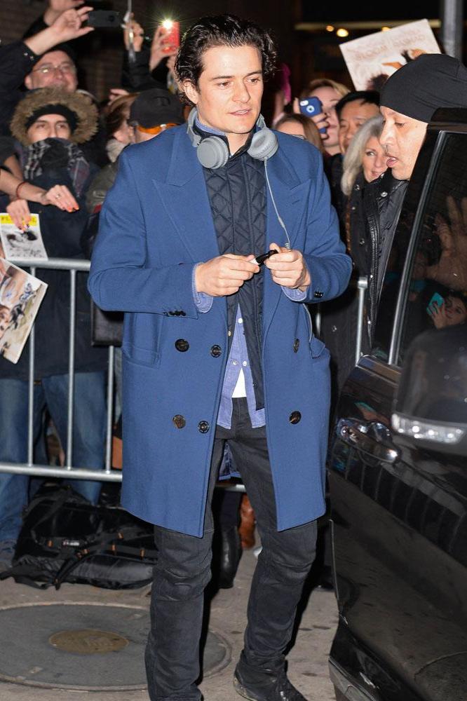 Orlando Bloom at the New York premiere