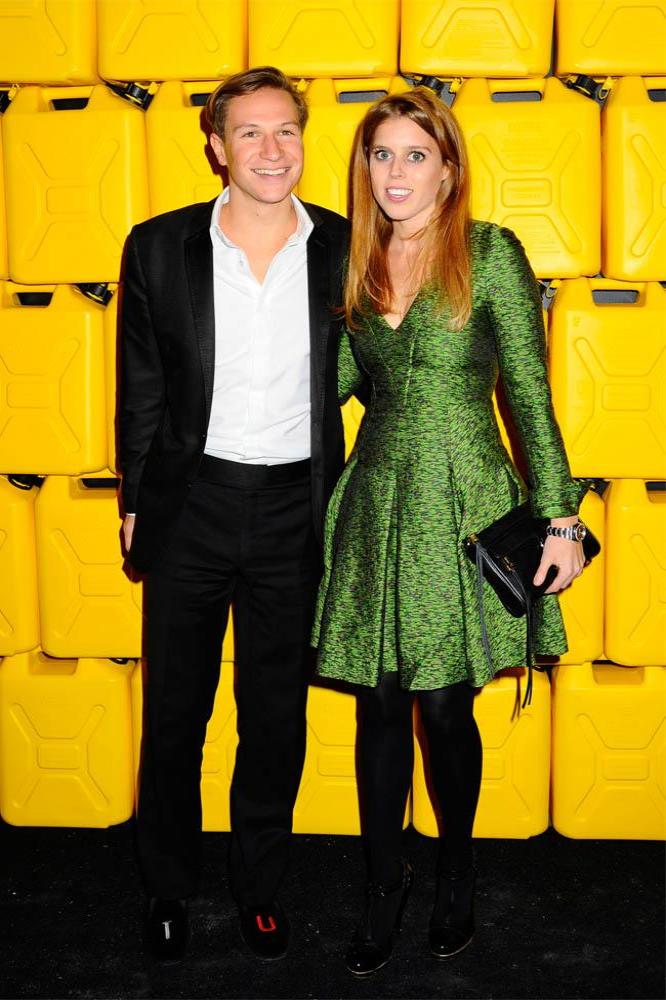 Princess Beatrice and Dave Clark