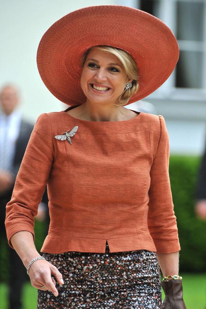 Queen Maxima Grieves for Aircrash Victims