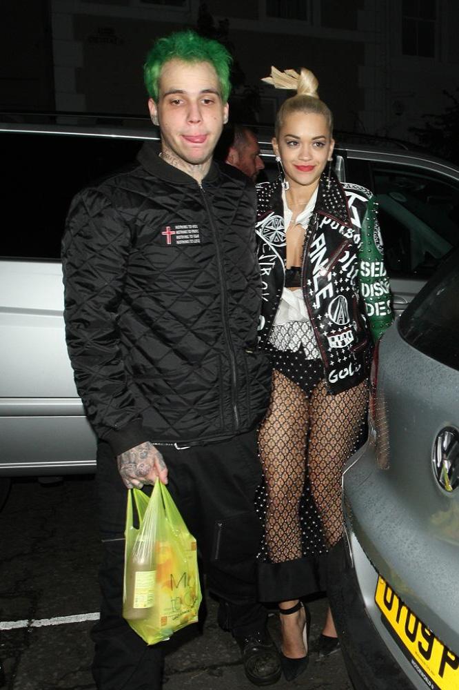 Ricky Hilfiger and Rita Ora