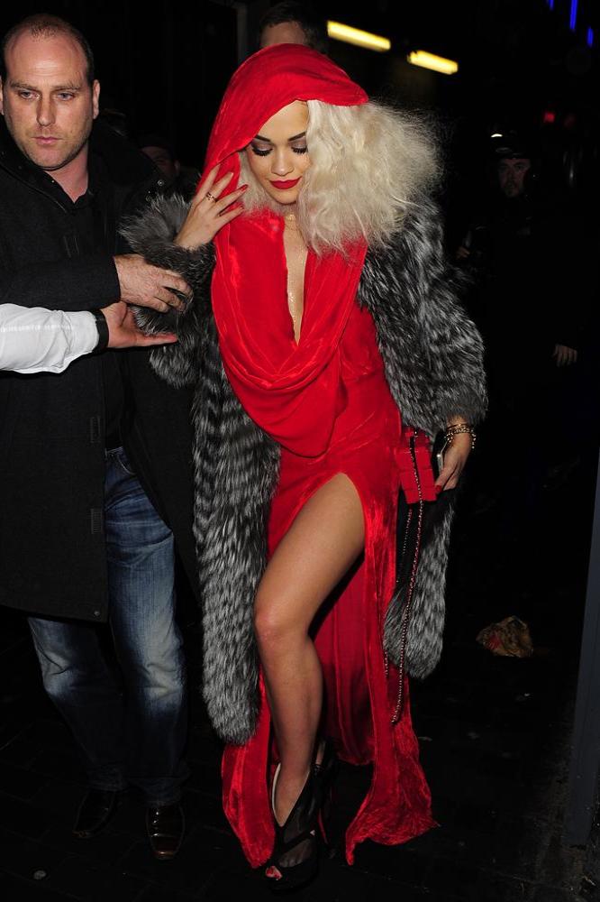 Rita Ora at The Box Soho