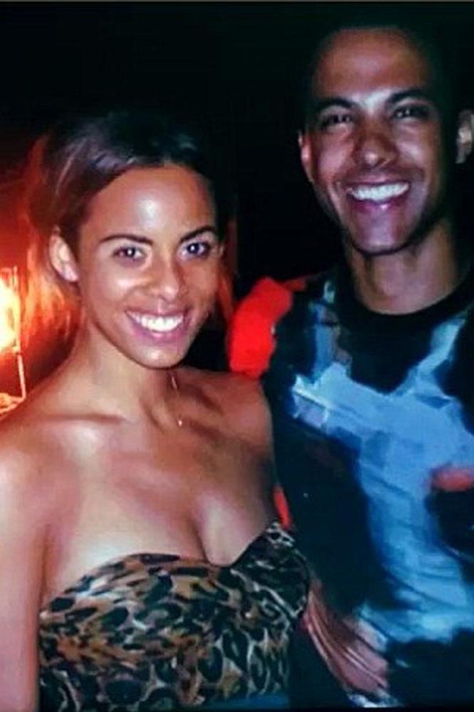 Rochelle and Marvin Humes on vacation