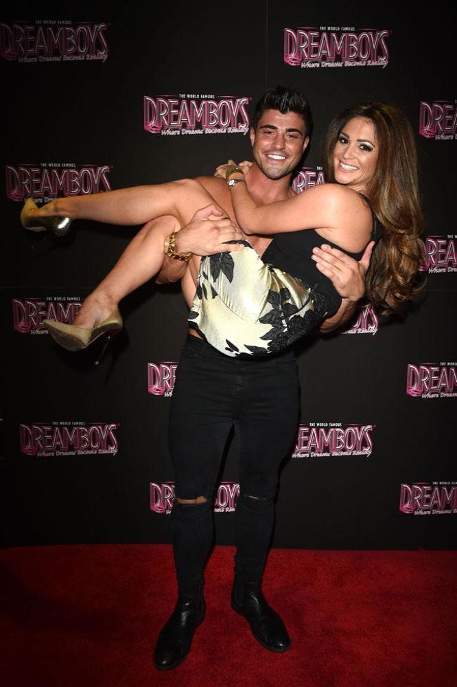 Rogan O'Connor and Casey Batchelor at The Dreamboys calendar launch