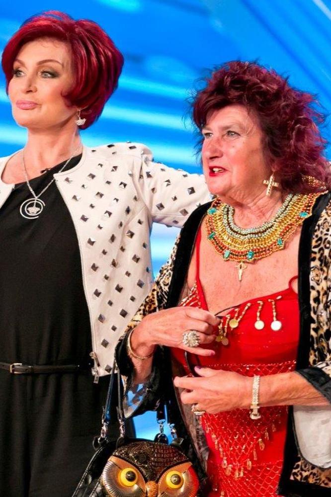 Sharon Osbourne and Hazel Jackson