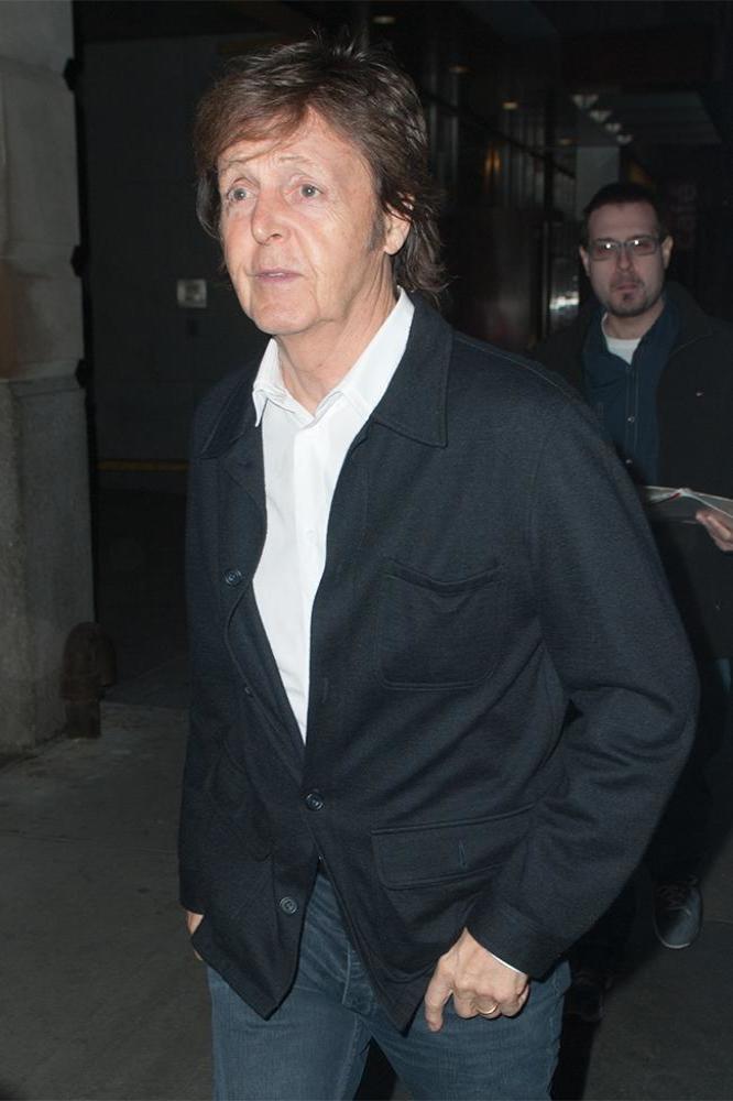Sir Paul McCartney Does Headstands to Keep Fit
