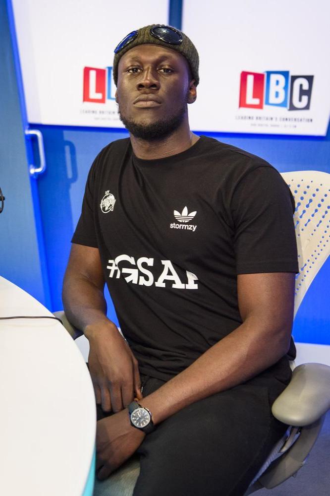 Stormzy on LBC radio 