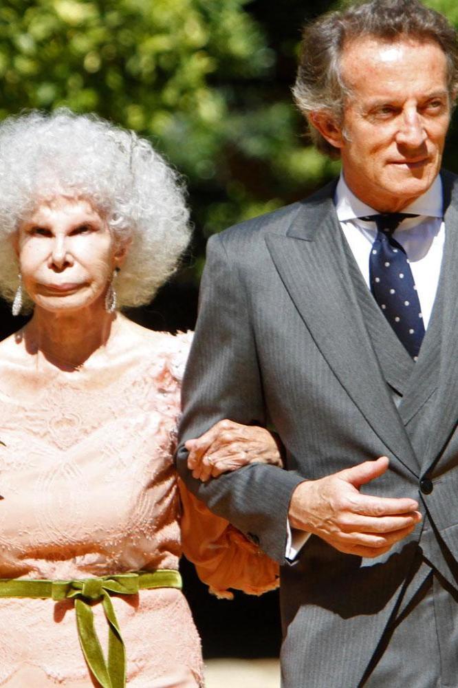 The Duchess of Alba and Alfonso Diez