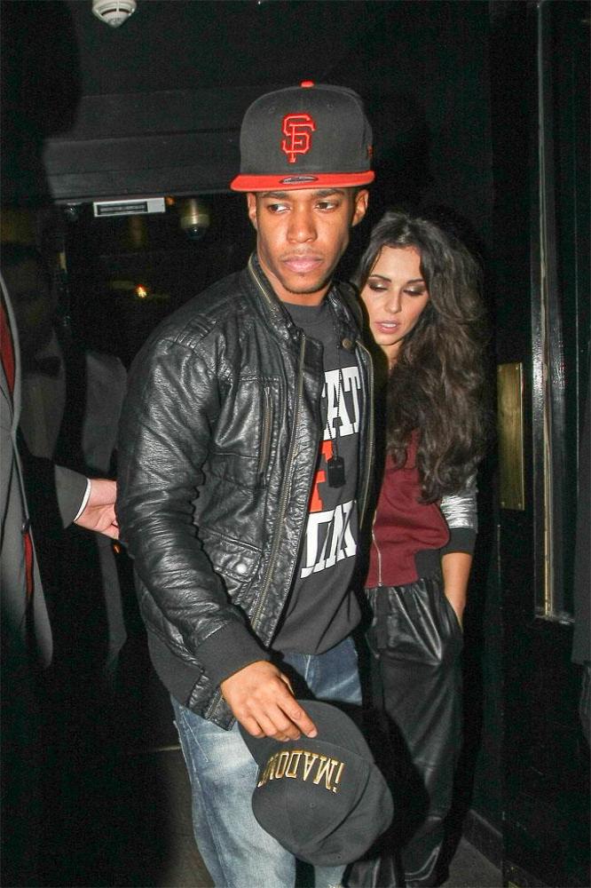 Tre Holloway and Cheryl Cole