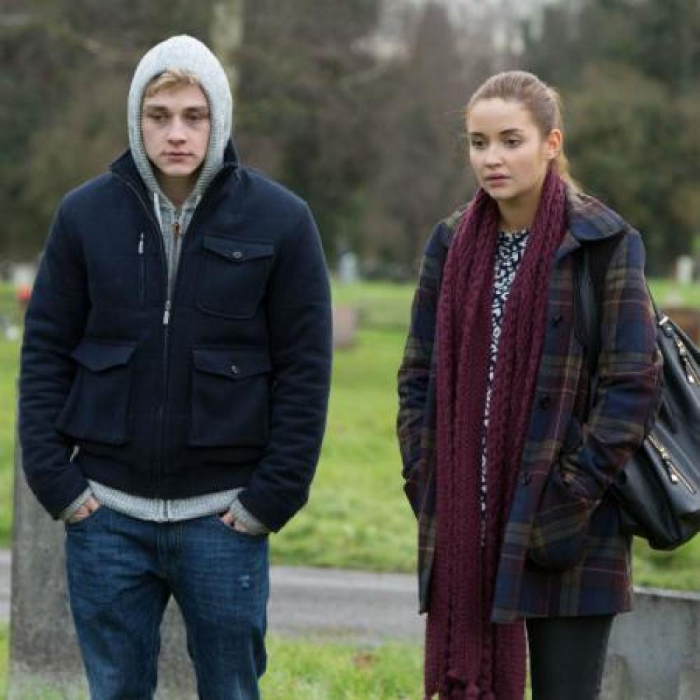 Ben Hardy and Jacqueline Jossa in 'EastEnders'