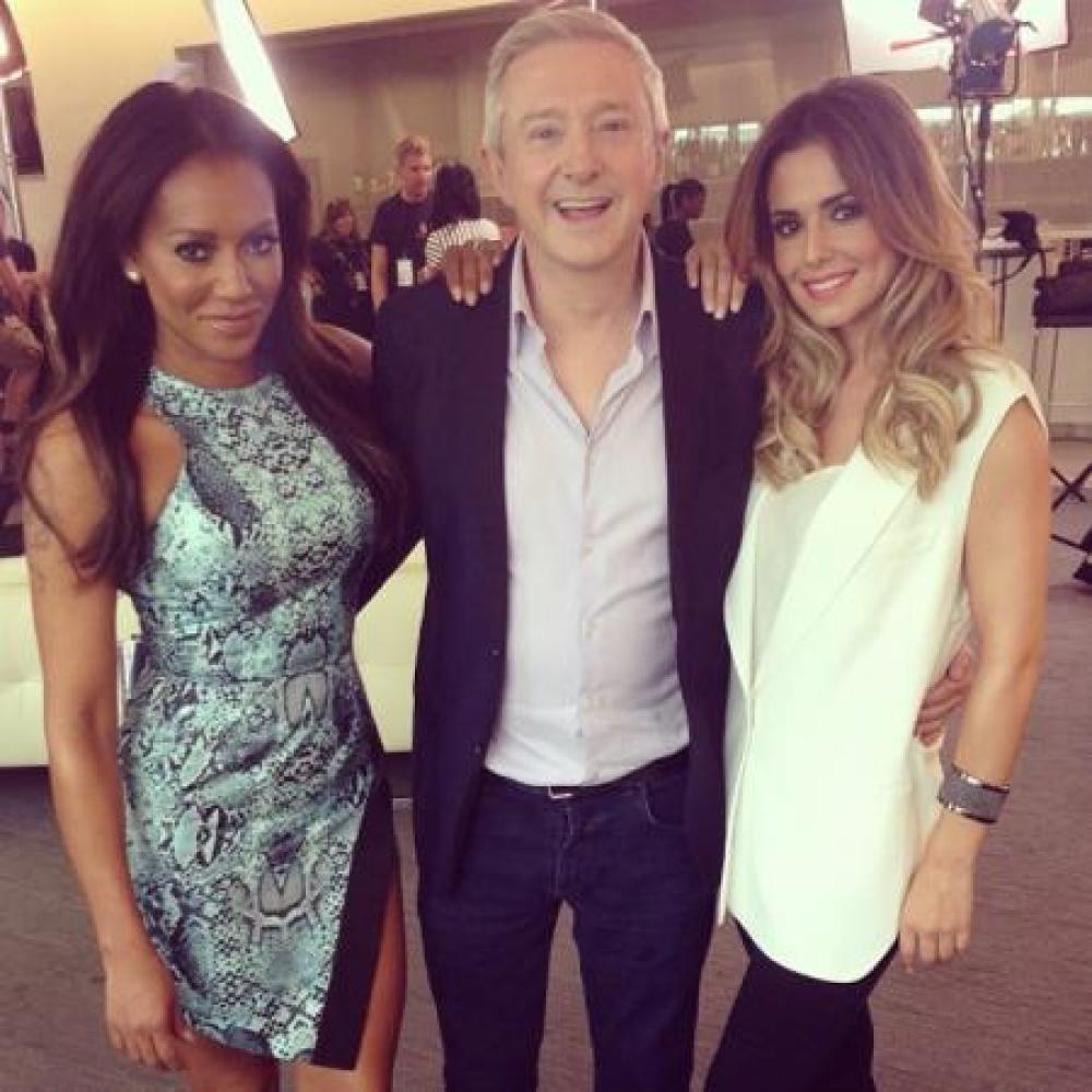 Cheryl Cole, Louis Walsh and Mel B (c) Instagram