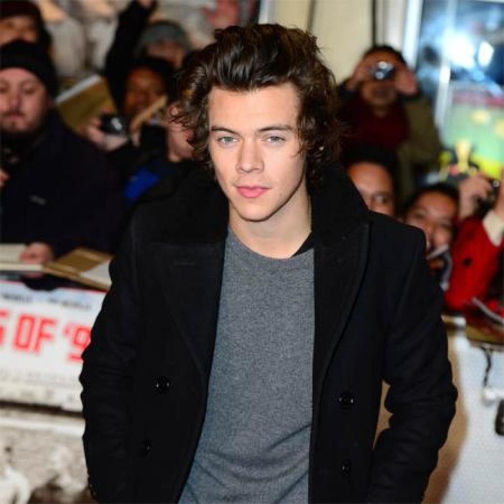 Harry Styles at The Class of 92 premiere