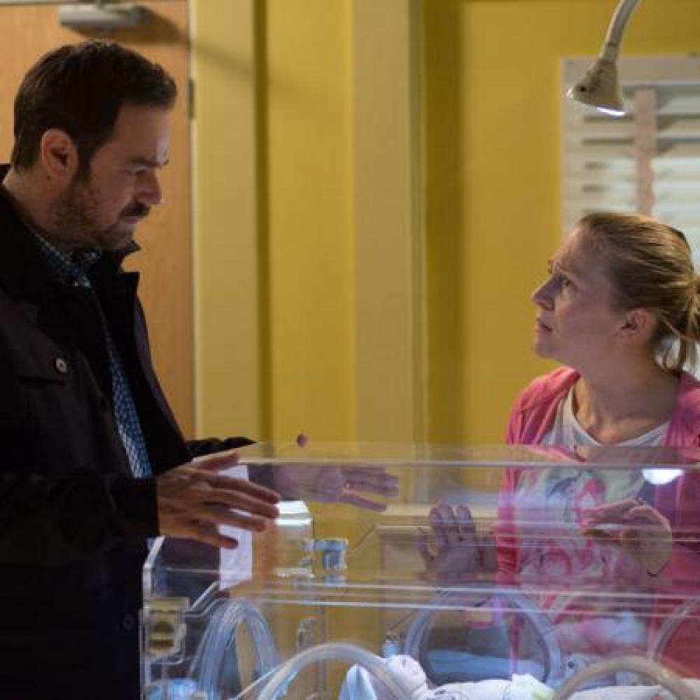 Linda and Mick Carter in 'EastEnders'