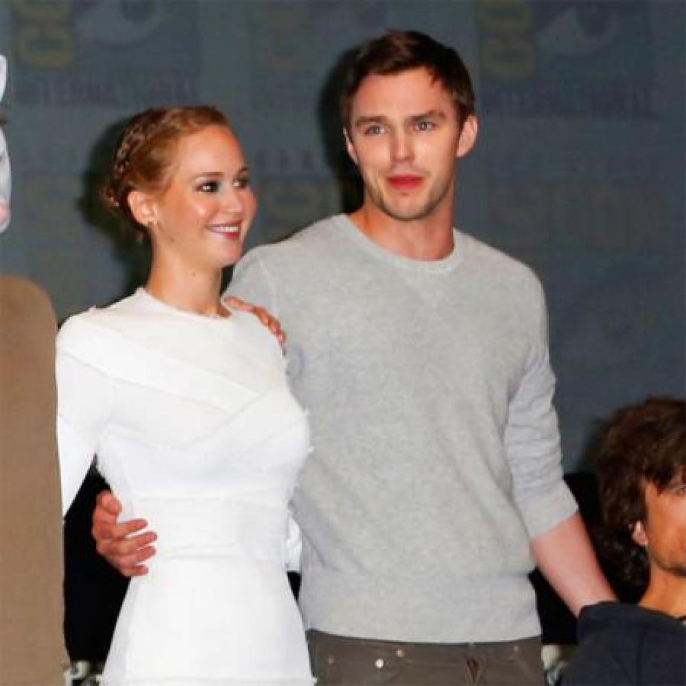 Jennifer Lawrence and Nicholas Hoult