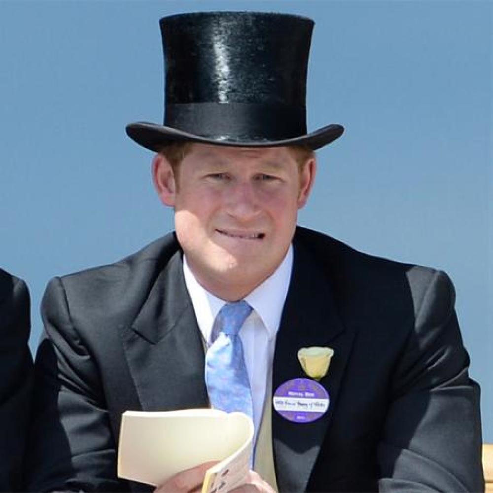 Prince Harry at Royal Ascot