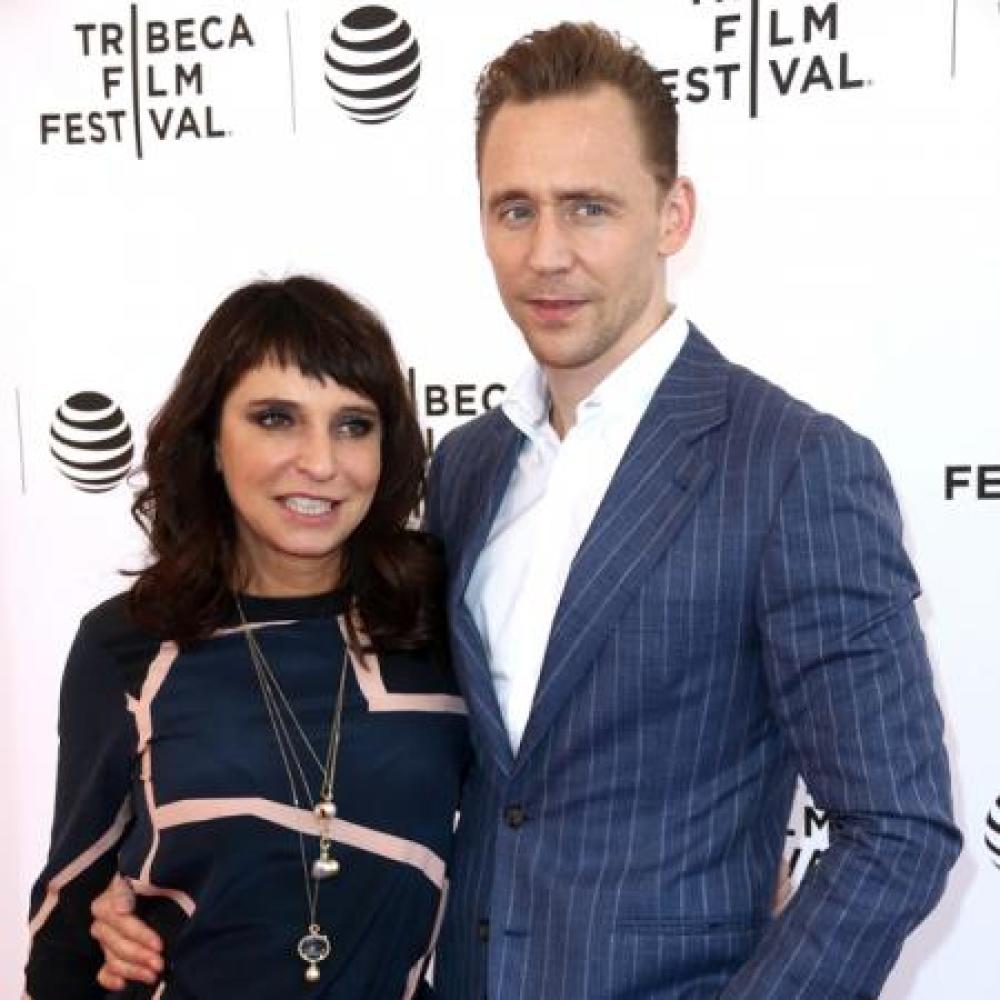 Susanne Bier with Tom Hiddleston