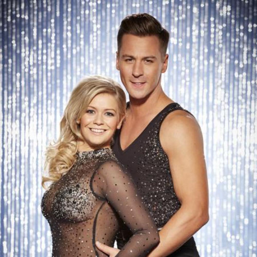 Suzanne Shaw and Matt Evers