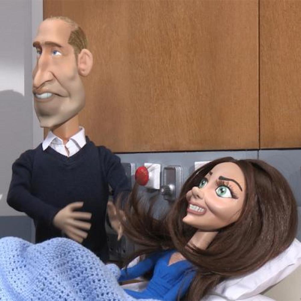 The Duke and Duchess of Cambridge on 'Newzoids'