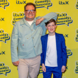 Alan Carr with Changing Ends star Oliver Savell