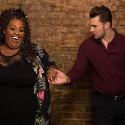 Alison Hammond and Curtis Pritchard