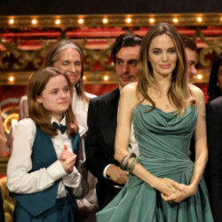 Angelina Jolie has won her first-ever Tony Award with with her daughter