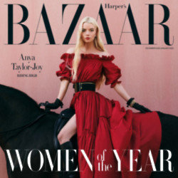 Anya Taylor-Joy covers Harper's Bazaar