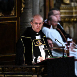 Archbishop of Canterbury Justin Welby spoke at Queen Elizabeth's funeral.