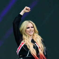 Avril Lavigne was thrilled with the turnout at Glastonbury