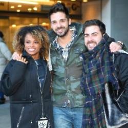 Ben Haenow, Fleur East and Andrea Faustini