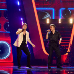 Billy and Louie Hughes on The Voice UK