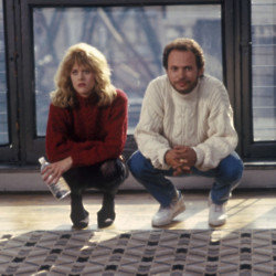 Billy Crystal has lost the white sweater he wore in When Harry Met Sally