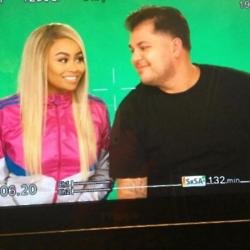 Blac Chyna and Rob Kardashian (c) Instagram