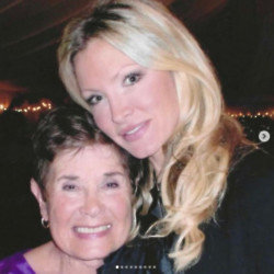 Caprice's grandmother and the model (c) Instagram