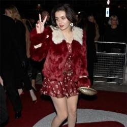 Charli XCX at the Warner BRIT party 2015