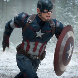 Chris Evans as Captain America