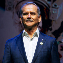 Chris Hadfield will be sharing his space memories on tour next year