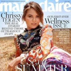 Chrissy Teigen for Marie Claire magazine