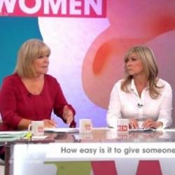 Claire King (c) Loose Women Twitter