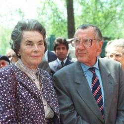 Countess Mountbatten of Burma and her husband