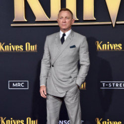 Daniel Craig at the Knives Out premiere