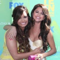 Demi Lovato and Selena Gomez in 2011