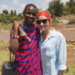 Demi Lovato in Kenya