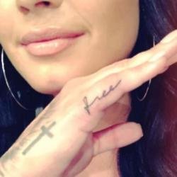 Demi Lovato's tattoo (c) Instagram