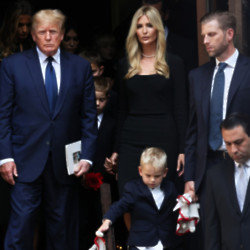 Ivanka and Eric Trump paid tribute to Donald Trump