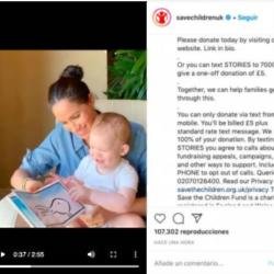 Duchess Meghan reads to Archie (c) Instagram 