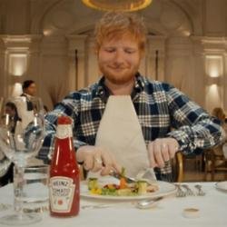 Ed Sheeran starring in Heinz advert