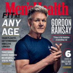 Gordon Ramsay covers Men's Health (Photo David Venni / Men’s Health UK)