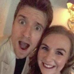 Greg James and Katie Woodward (c) Instagram 