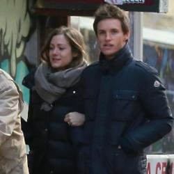 Hannah Bagshawe and Eddie Redmayne